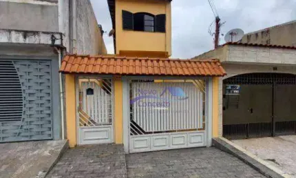 Sobrado com 3 dormitórios à venda, 211 m² por R$ 550.000,00 - Parque dos Bancários - São Paulo/SP