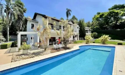 Casa com 5 dormitórios à venda, 318 m² por r$ 3.500.000,00 - granja viana - cotia/sp