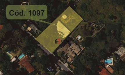 Terreno, 2532 m² - venda por R$ 2.490.000,00 ou aluguel por R$ 15.741,25/mês - Granja Viana - Cotia/SP