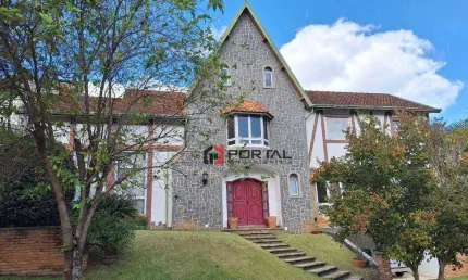 Casa com 5 dormitórios à venda, 300 m² por r$ 1.800.000,00 - granja viana - cotia/sp