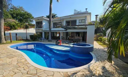 Casa com 5 dormitórios à venda, 503 m² por r$ 4.300.000,00 - granja viana - cotia/sp