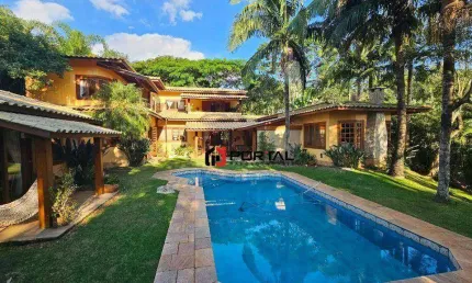 Casa com 4 quartos à venda, 470 m² por r$ 4.500.000 - granja viana - cotia/sp