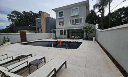 Casa com 4 dormitórios, 625 m² - venda por r$ 3.890.000,00 ou aluguel por r$ 24.755,00/mês - granja viana - cotia/sp