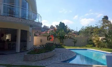 Casa com 3 dormitórios à venda, 750 m² por r$ 3.200.000,00 - granja viana - cotia/sp