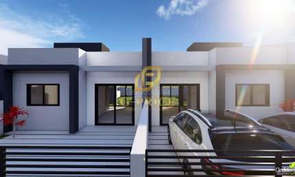Excelente Casa Nova com 2 Dormitórios em Ótima Localização