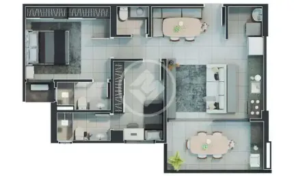 Apartamento com 2 quartos à venda na B. Great Nova Suíça, 1, Setor Nova Suiça, Goiânia