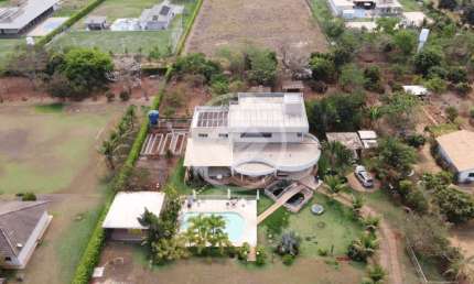 Casa em condomínio fechado com 6 quartos à venda na Rua dos Beija-Flores, S/N, Sítio de Recreio Paraíso Tropical, Goiânia