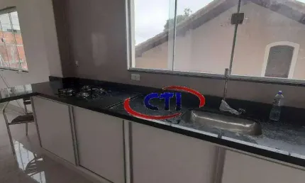 Sobrado em condomínio Fechado com 3 dormitórios à venda, 130 m² por R$ 1.280.000 - Balneário Palmira - Ribeirão Pires/SP