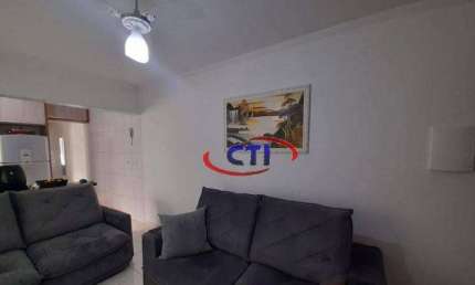Apartamento com 1 dormitório à venda, 52 m² por R$ 319.000,00 - Guilhermina - Praia Grande/SP