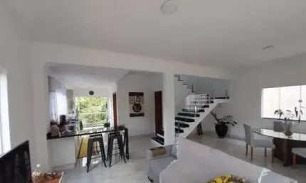Casa em condomínio fechado com  3 dormitórios à venda, 380 m² por R$ 1.380.000 - Balneário Palmira - Ribeirão Pires/SP