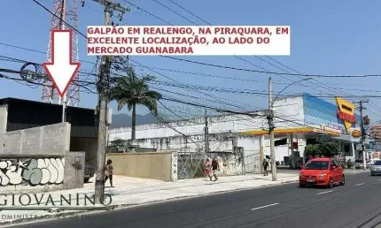 Realengo – Galpão na Piraquara – Av. Santa Cruz, 353