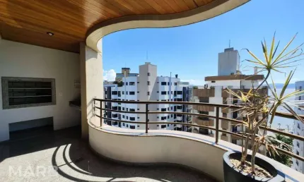 Apartamento com 3 dormitórios à venda, 207 m² por R$ 3.200.000,00 - Beira Mar - Florianópolis/SC