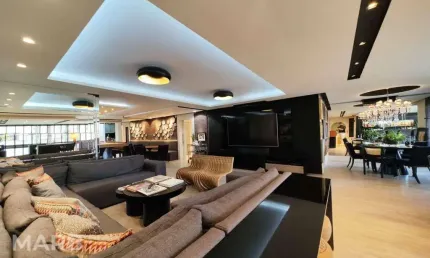 Apartamento garden com 4 dormitórios à venda, 325 m² por r$ 4.700.000,00 - centro - florianópolis/sc