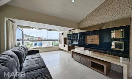 Cobertura com 3 dormitórios à venda, 162 m² por r$ 1.250.000,00 - centro - florianópolis/sc