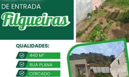 Terreno à venda, 440 m² por R$ 25.000 de entrada - Filgueiras - Juiz de Fora/MG