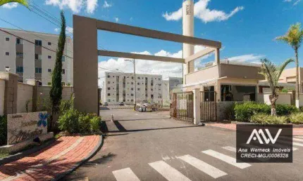 Apartamento com 2 dormitórios à venda, 42 m² por R$ 155.000,00 - Industrial - Juiz de Fora/MG