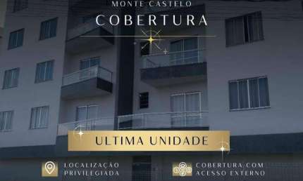 Cobertura com 2 dormitórios à venda, 120 m² por R$ 285.000,00 - Monte Castelo - Juiz de Fora/MG