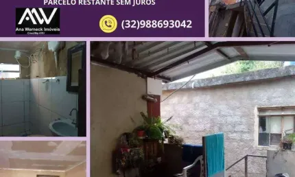 Casa com 1 dormitório à venda, 50 m² por R$ 40.000,00 - Costa Carvalho - Juiz de Fora/MG