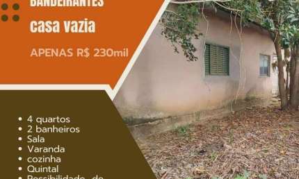 Casa com 4 dormitórios à venda, 120 m² por R$ 230.000,00 - Bandeirantes - Juiz de Fora/MG
