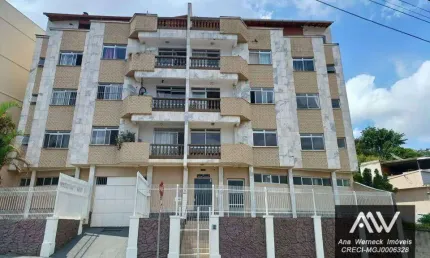 Apartamento com 2 dormitórios à venda, 90 m² por r$ 265.000,00 - santa catarina - juiz de fora/mg
