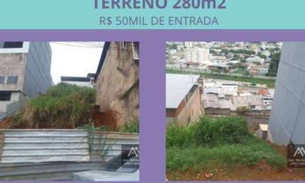 Terreno à venda, 280 m² por R$ 50.000 -DE ENTRADA - Centenário - Juiz de Fora/MG