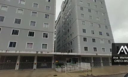 Apartamento com 2 dormitórios à venda, 45 m² por R$ 210.000 - Borboleta - Juiz de Fora/MG
