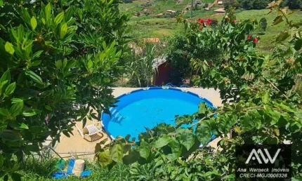 Chácara com 2 dormitório à venda, 1000 m² por R$ 90.000 de entrada - Recanto do Valle 2 - Chácara/MG