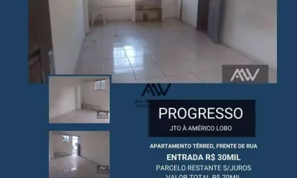 Apartamento com 1 dormitório à venda, 50 m² por R$ 30mil de entrada - Progresso Juiz de Fora/MG