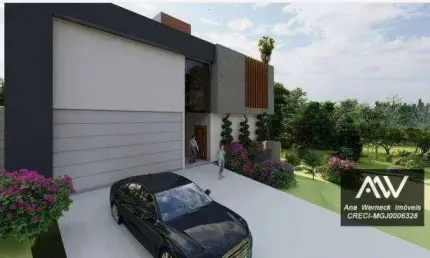 Terreno à venda, 520 m² por r$ 470.000,00 - alphaville 2 - juiz de fora/mg