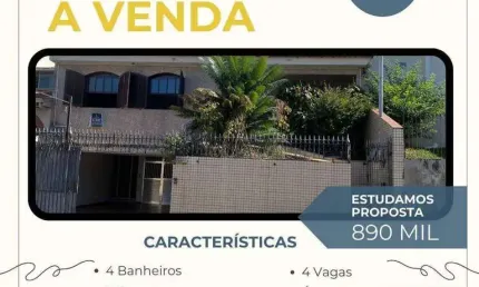 Casa com 3 dormitórios à venda, 200 m² por R$ 890.000,00 - Bairu - Juiz de Fora/MG