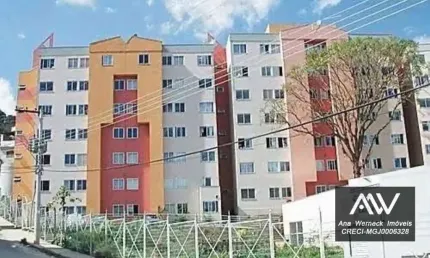 Apartamento com 3 dormitórios à venda, 45 m² por R$ 180.000,00 - Bandeirantes - Juiz de Fora/MG