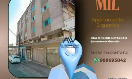 Apartamento com 2 dormitórios à venda, 39 m² por R$ 112.000,00 - Centro - Juiz de Fora/MG