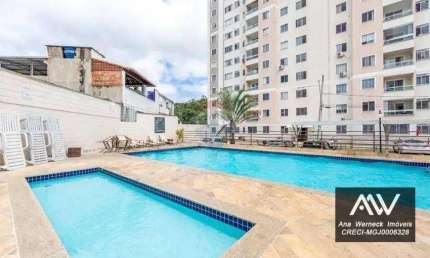 Apartamento com 2 dormitórios à venda, 61 m² por R$ 240.000,00 - Democrata - Juiz de Fora/MG