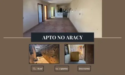 Apartamento com 3 dormitórios à venda, 85 m² por r$ 30mil de entrada + parcelas - aracy - juiz de fora/mg
