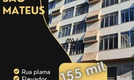 Kitnet com 1 dormitório à venda, 37 m² por R$ 155.000,00 - São Mateus - Juiz de Fora/MG