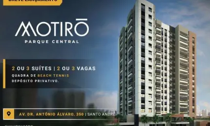 Apartamento para Venda em Santo André, Vila Assunção, 3 dormitórios, 1 suíte, 3 banheiros, 2 vagas