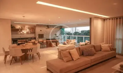 Apartamento mobiliado á venda no Residencial Flamboyant 56, Jardim Goiás. codigo: 24976