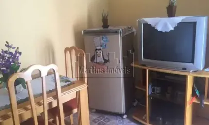 Casa com 1 quarto à venda na Rua Duarte da Costa, 302, Aviação, Praia Grande, 40 m2 por R$ 220.000