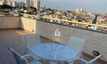 Cobertura com 2 dormitórios à venda, 128 m² por R$ 485.000,00 - Taboão - São Bernardo do Campo/SP