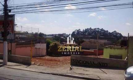 Terreno para alugar, 1765 m² por R$ 21.076,80/mês - Campestre - Santo André/SP