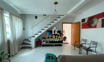 Sobrado com 3 dormitórios à venda, 120 m² por R$ 630.000,00 - Nova Gerti - São Caetano do Sul/SP