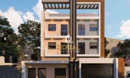 Cobertura com 2 dormitórios à venda, 95 m² por R$ 499.999,00 - Campestre - Santo André/SP