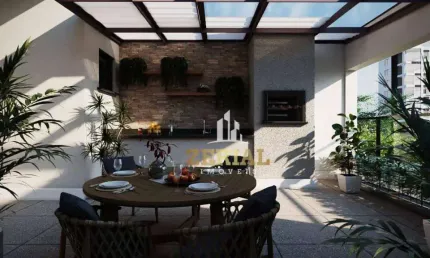Cobertura à venda, 87 m² por R$ 539.000,00 - Campestre - Santo André/SP