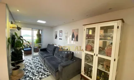 Apartamento com 2 dormitórios à venda, 79 m² por R$ 742.000,00 - Campestre - Santo André/SP