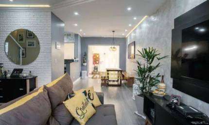 Sobrado com 3 dormitórios à venda, 118 m² por R$ 900.000,00 - Vila Homero Thon - Santo André/SP