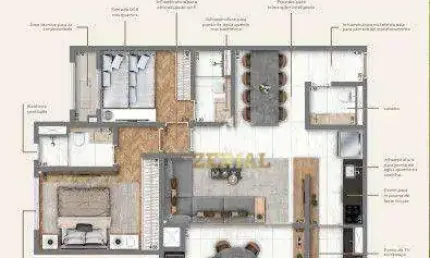 Apartamento com 2 dormitórios à venda, 87 m² por r$ 957.237 - ipiranga - são paulo/sp