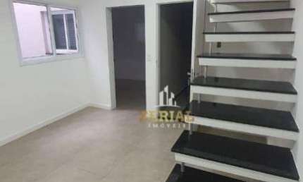 Cobertura à venda, 152 m² por R$ 636.000,00 - Vila Camilópolis - Santo André/SP