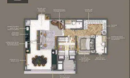 Apartamento com 2 dormitórios à venda, 71 m² por R$ 776.773 - Mooca - São Paulo/SP