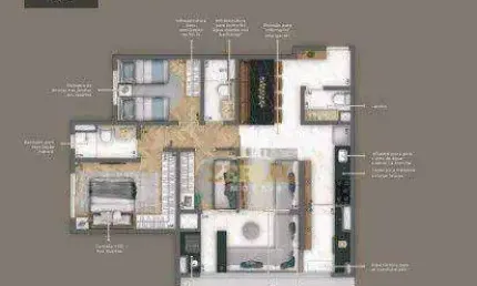 Apartamento com 3 dormitórios à venda, 82 m² por R$ 958.015,00 - Mooca - São Paulo/SP