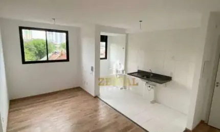 Apartamento com 2 dormitórios à venda, 42 m² por r$ 377.177,00 - vila sacadura cabral - santo andré/sp